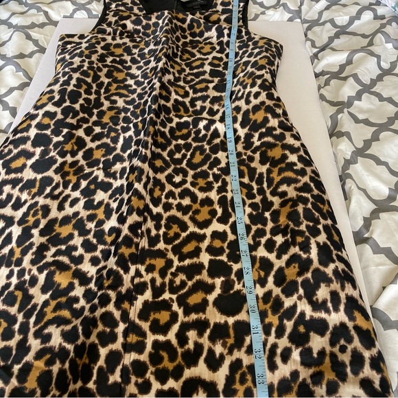 J. Crew Animal Print Sleeveless Dress Size 4 - Picture 14 of 15